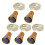 5PCS 2M 20LEDs Solar Wine Bottle String Light Copper Wire Fairy Light for Wedding Party Garden Decor Multicolor 1