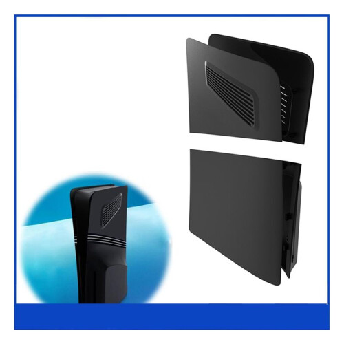 For PS5 Pro Protective Case Hard ABS Shell Anti-Scratch Cooling Vents Suitable for Digital Editions 2