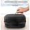 Storage Bag for PS VR2 Helmet Handle Host Protective Case Hard Bag Cover Accessorie Grey 3