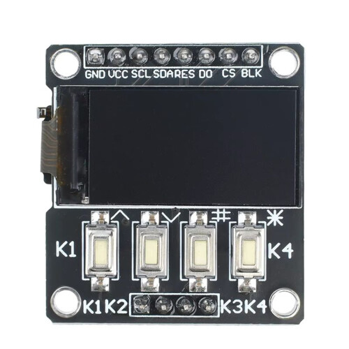 Módulo de Exibição TFT Colorida de 1,8 Polegadas Tela LCD HD 128x160 ST7735 ST7789 1,8 Polegadas 2