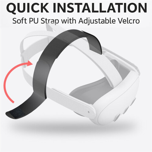 Soft Weight Relief VR  Strap Cushion for  / PSVR2 /Meta Quest 3 Decompression Headband Pressure Relief 1