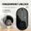 Tuya  Video Intercom Lock for Front Door with App Control Electronic Digital Deadbolt with Touchscreen Keypad 6