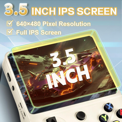 RG36 Open Source Game Console Handheld Pro New Handheld  Portable Nostalgic  Arcade PSP Color Lights RGB 64G 2