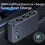 128W Car Charger Splitter Multi  PD30W Cigarette Lighter Adapter Car Cigarette Lighter Socket Splitter with 9