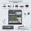 NA4 99 DSP Effects Audio Mixer Multi-Channel Recording PC 48V Phantom Power 6