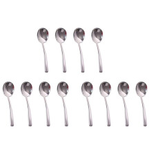 Large Serving Spoon,Set of 12 Stainless Steel Large Serving Spoon,Mirror Finish for Elegant Buffet Banquet Party Holiday