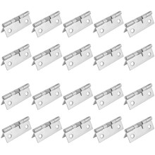 20pcs 2 Inch Long Stainless Steel Self-Closing Corner Spring Draw Door Hinge