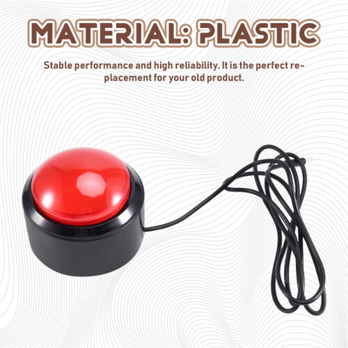 Space Button 100mm Lottery Button USB Large Button Buzzer Button Lottery Draw Lucky Draw Button 2