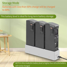 Battery Charger for AVATA 2 Intelligent Flight Battery 3-Way Charging Hub Manager for Avata 2 Drone Accessories