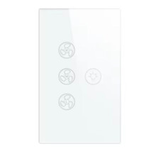 Tuya Wifi Fan Light Ceiling Fan Light Speed Adjustment for Alexa Home Voice Control ,A