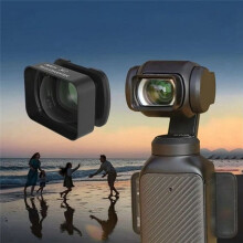 JUNESTAR Magnetic 2X Teleconverter for Osmo Pocket 3 - Enhance Your Photography with HD Macro Lens, 10X Magnification