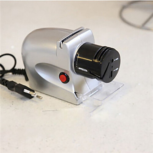 2X Electric Knife Sharpener,Automatic Motorized,Sharpening Tool,Professional Knives Sharpening Multi-Function.EU Plug 2