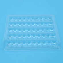 Clear PET Closeable French Macaron Storage Trays - Holds 50 Macarons per Set - Pack of 12Sets