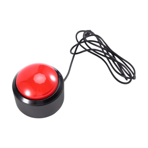 Space Button 100mm Lottery Button USB Large Button Buzzer Button Lottery Draw Lucky Draw Button