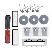 For Qrevo 5AE/Qrevo C/Qrevo EdgeC Vacuum Cleaner Accessories Roller Brush Dust Bag Side Brush Mop Cloth Filter