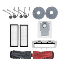 Robot Vacuum Accessories for Qrevo C/Qrevo 5AE/Qrevo EdgeC Main Brush Dust Bag Side Brush Mop Cloth HEPA Filter
