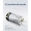 DIY  Motor with Encoder Speed Measurement Geared High Torque Gear Box 310 Motor for Self Balancing Car Robotics A 3
