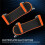 Six Finger for  PUBG Controller Capacitance Adjustable Mobile Game Trigger L1R1 Button Gamepad Joystick Grip Orange 4