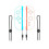 Wrist Strap for  2 Joy Con Gamepad Adjustable Left and Right Handle Hanging Ropes for NS2 6