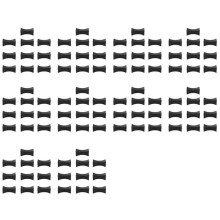 100 Pezzi di Riposo per Bacchette, Supporti per Bacchette, Cucchiaio, Forchetta, Set, Bacchette, Utensili, Posate, Nero