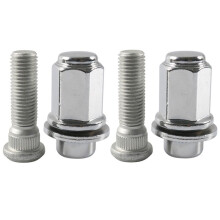 M12x1.50 Chrome Wheel Lug Stud Nut Set 90942-01058 90942-02049 for Camry GS350 GX460 ES300 SC400