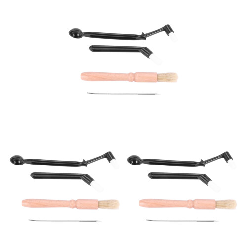 12 Pcs Coffee Machine Cleaning Set Coffee Grinder Brush Coffee Machine Group  Cleaning Brush