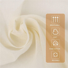 16 PCS Reusable Cheese Cloths for Straining, 20x20 Inch Hemmed Organic Cheesecloth, for Coffee Brewing Cooking, Baking