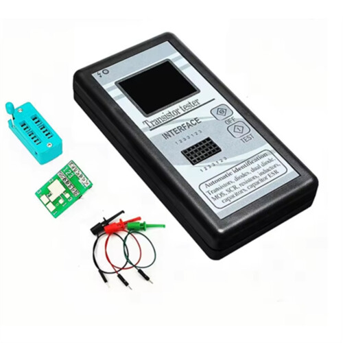M328 Multi-Purpose Transistor Tester 1.8 Inch TFT LCD for Diode Resistor ESR Capacitance Inductor  Meter B
