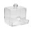 Practical Transparent Cotton Swab Organizer Box – 8.8x7.7x9cm 2