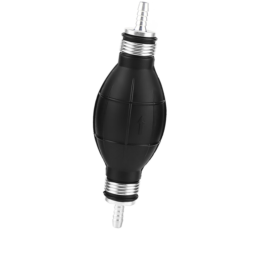 6Mm Fuel Line Hand Primer Bulb Rubber & Aluminum For Car Boat Marine Outboard 8791392969076