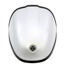 Motorcycle Tail Backrest Storage Box Pillion Hump Backrest Cover for RNINET 2014-2023 Silver