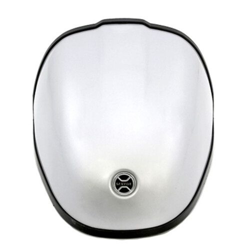 Motorcycle Tail Backrest Storage Box Pillion Hump Backrest  Cover for  RNINET 2014-2023 Silver
