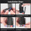 BRDRC Magnetic Adapter Mount for  Osmo Pocket 3,Adasutable Angle Stand Metal Expansion Frame Clip Cycling/Vlog 3