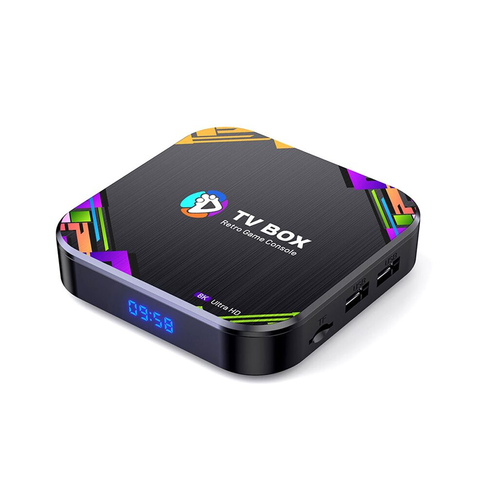 Android 13 Tv Box Super Console X8 Retro Video Game Console 20000 Video Games For Psp/Ps1//Ss/N64/Mame 8K Output Uk 4713970189571