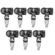 Sensor TPMS de Carro com 7 Peças, Sensor de Pressão de Pneu Programável 315 MHz + 433 MHz, 2 em 1 para Autel Tool TS408 TS508 ITS600 MX Sensor