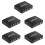5X Conversor Ypbpr para  Componente para HD Compatível com  Conversor Compatível com Ypbpr+L/Ráudio para 1