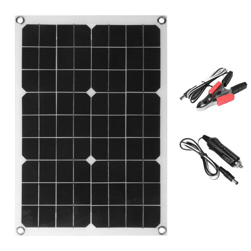20W 18V Monocrystalline Solar Photovoltaic Panel Environmentally Friendly Portable Solar Charging Panel Solar Panel