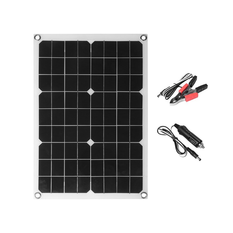 20W 18V Monocrystalline Solar Photovoltaic Panel Environmentally Friendly Portable Solar Charging Panel Solar Panel 6032417915299