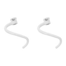 2X Spiral Coated Metal Dough Hook Spiral Coated Metal Dough Hook - Fits Kitchen Stand Mixer Bowl-Lift Models