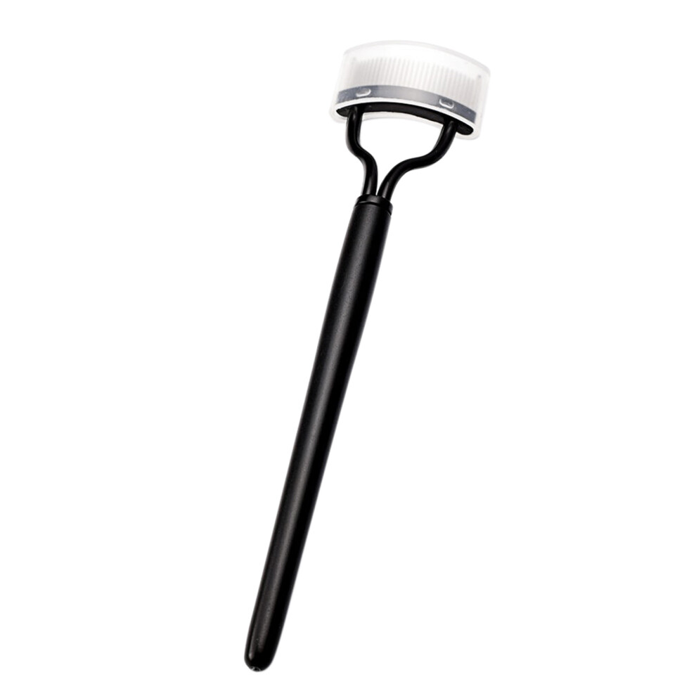 Stainless Steel Eyelash Comb Brush Curler Mascara Applicator Black