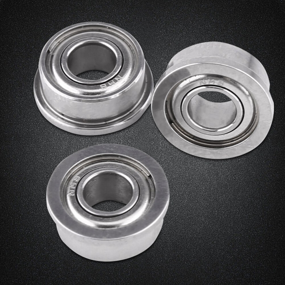 10Pcs F684zz Double Shielded Flanged Ball Bearings 4X9x4mm For 3D Printer 4981392969662
