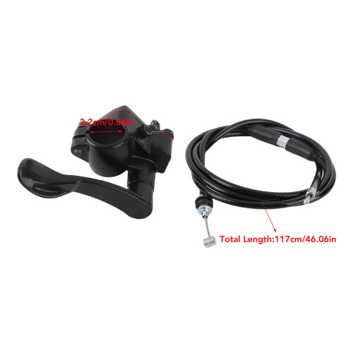Thumb/Accelerator Controller Throttle Wire Cable Assembly Fit For Motorcycle 1