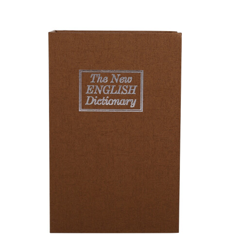 Secure Dictionary Safe Box 11.5x5.5x18cm Coded Lock in 4 Colors 1