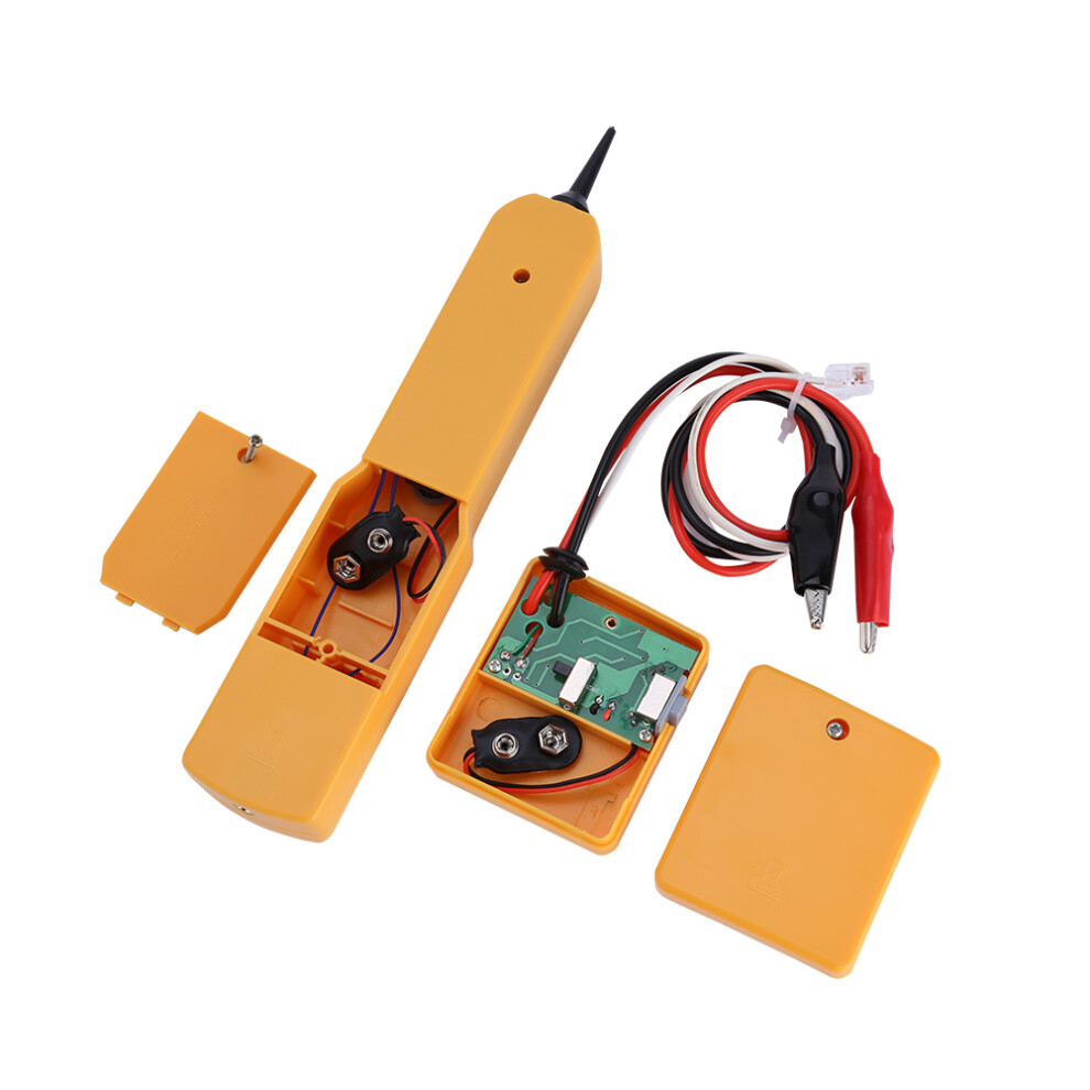 Portable Rj11 Network Cable Tester Toner Wire Tracker With Tone Line Finder 5071392968341