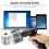 Wireless Bluetooth 4.0 & USB 3.0 Handheld Barcode Scanner, 750mAh, Black 6