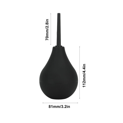 Soft Silicone Enema Cleaner with Backflow Prevention, Deep Cleaning Style 1 1