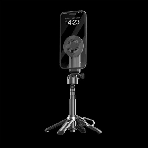 Upgraded Magnetic Design   Portable Telescopic Multi Functional Tripod Phone Selfie Stick