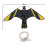 Bird Repeller Kite Simulation  Flash Reflective Repeller Wind  Repeller for Backyard Lawn Farm Garden,1.4m 6