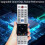 2X Replace CT-8567 CT8567 Remote Control for  CT8538 LCD LED TV Remote Controller 5