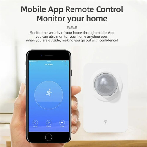 Tuya Zigbee PIR Motion Sensor for  Life Infrared Passive Detection Security Alarm System Detector Remote ZIGBEE 2